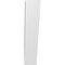 Ekena Millwork 5 1/2-in. W x 14-in. D x 26-in. H Traditional Architectural Grade PVC Knee Brace BRCP055X14X26TRA - alternate 4